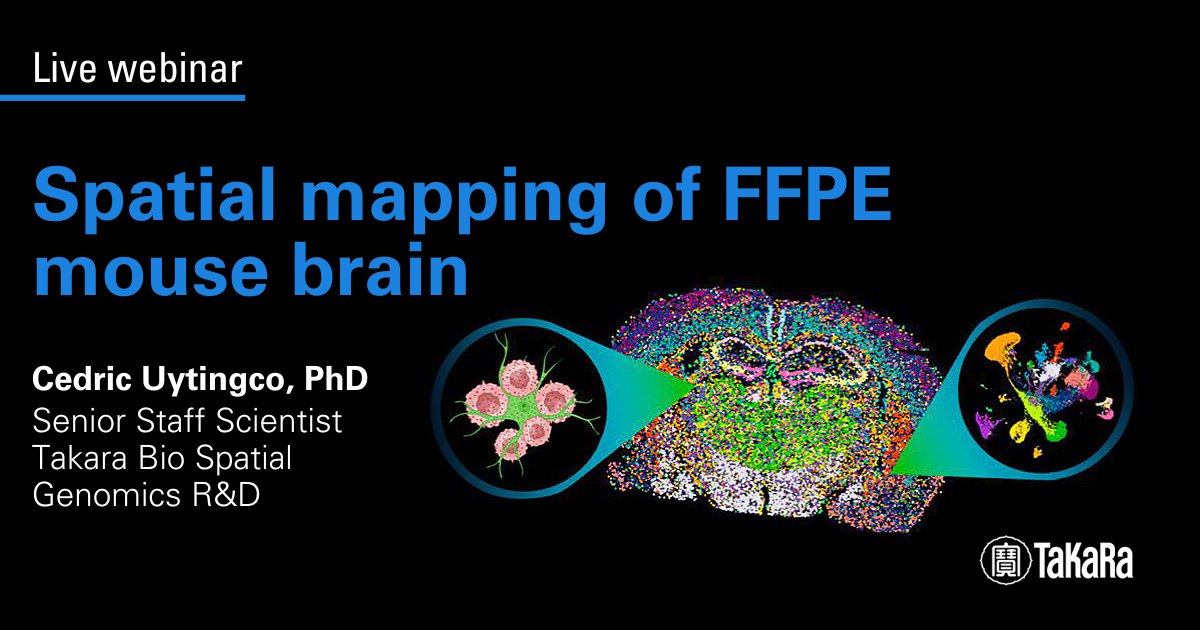 TakaraBioUSA's tweet image. What if you could map intricate brain architecture with unprecedented clarity?

Explore neural diversity with Trekker™ FX, which incorporates precise #spatial mapping into sensitive single-cell sequencing, even for #FFPE tissue samples.

Join our webinar: ow.ly/kg4450Xqi4H