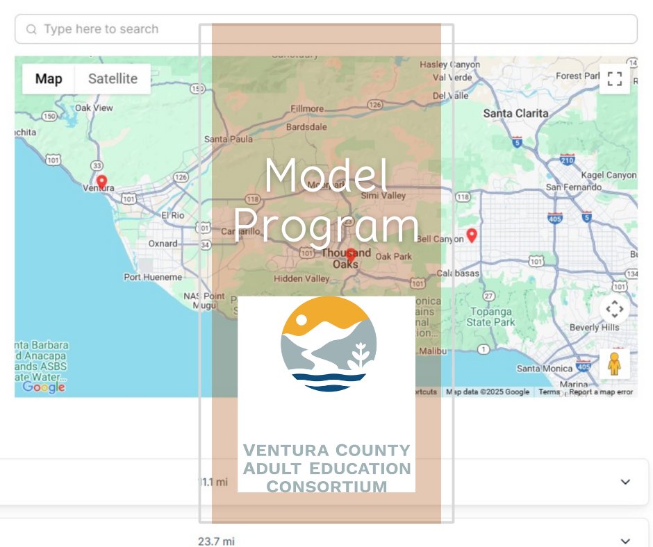Facing cuts, Ventura County Adult Education Consortium launched CAER, a platform connecting adult schools with nonprofits via ProPublica’s API.
Early win: vision care for students through Assistance League.

Learn more: caladulted.org/Practice
#AdultEducation #CaliforniaEducation