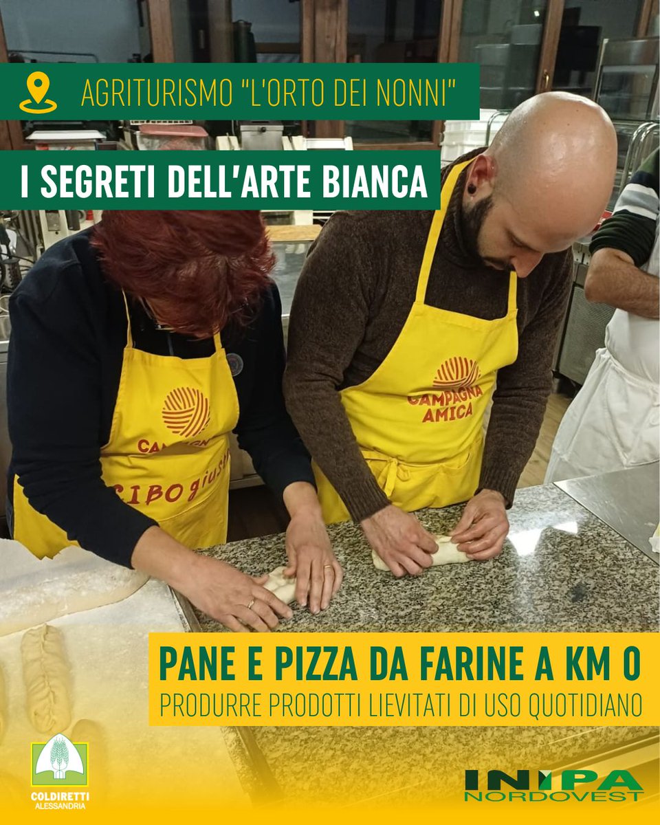 ColdirettiAL's tweet image. Dai grani antichi al pane. L’arte bianca a tutela del territorio e delle varietà autoctone. Come riconoscere e realizzare prodotti da forno di qualità con farine a km zero. Con Irene Calamante un viaggio tra prodotti lievitati, diverse tipologie di impasto e cotture
@coldiretti
