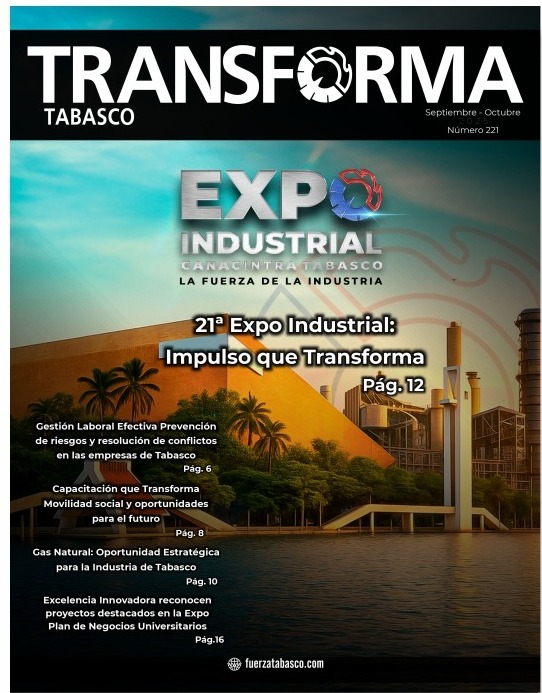 CANACINTRA_Tab's tweet image. Te compartimos la Revista Transforma en su edición de septiembre, puedes consultarla en el siguiente link drive.google.com/file/d/1_1BGAA…