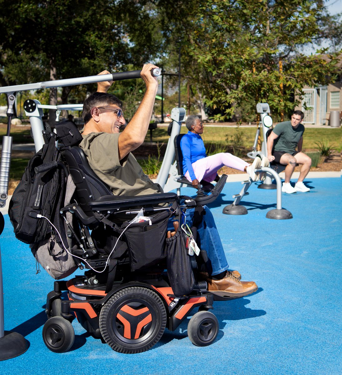 GreenfieldsFit's tweet image. Fitness is for everyone!

#outdoorfitness #outdoorfitnessequipment #GreenfieldsOutdoorFitness #CommunityFitness #outdoorgym #parksandrecreation #FitnessMotivation #exercisemotivation #fitnessjourney #wheelchairaccessible #accessiblefitness #recreationalaccessibility
