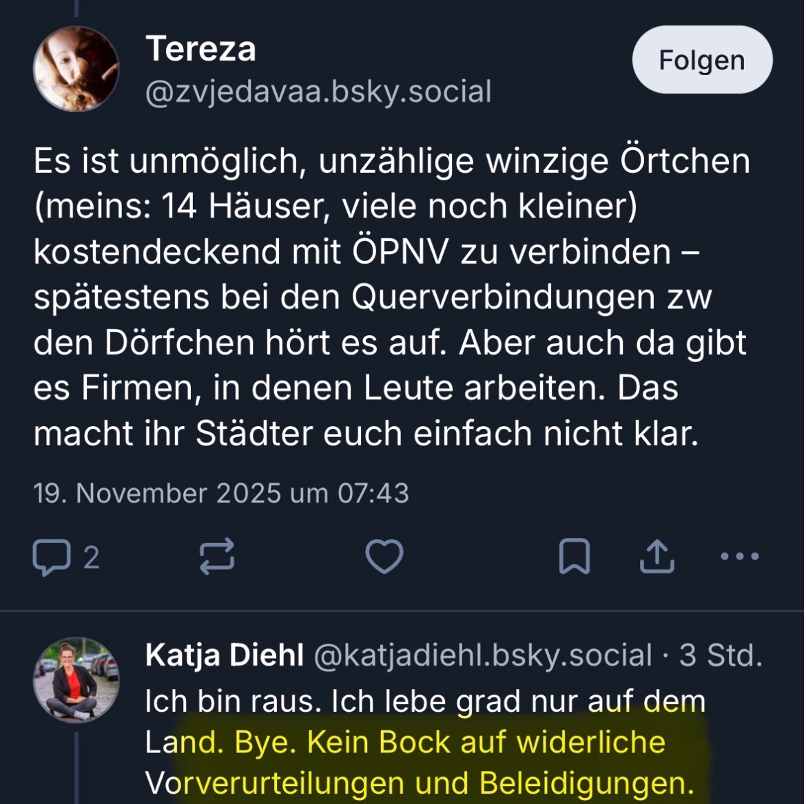 Wenn du keinen Bock mehr auf widerliche Vorverurteilungen und Beleidigungen hast