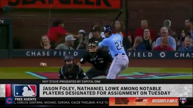"I think there's a lot here on the vine for this guy."

Harold and Matty V discuss notables that were DFA'd yesterday like Christopher Morel, Jason Foley and JJ Bleday. #MLBNHotStove 