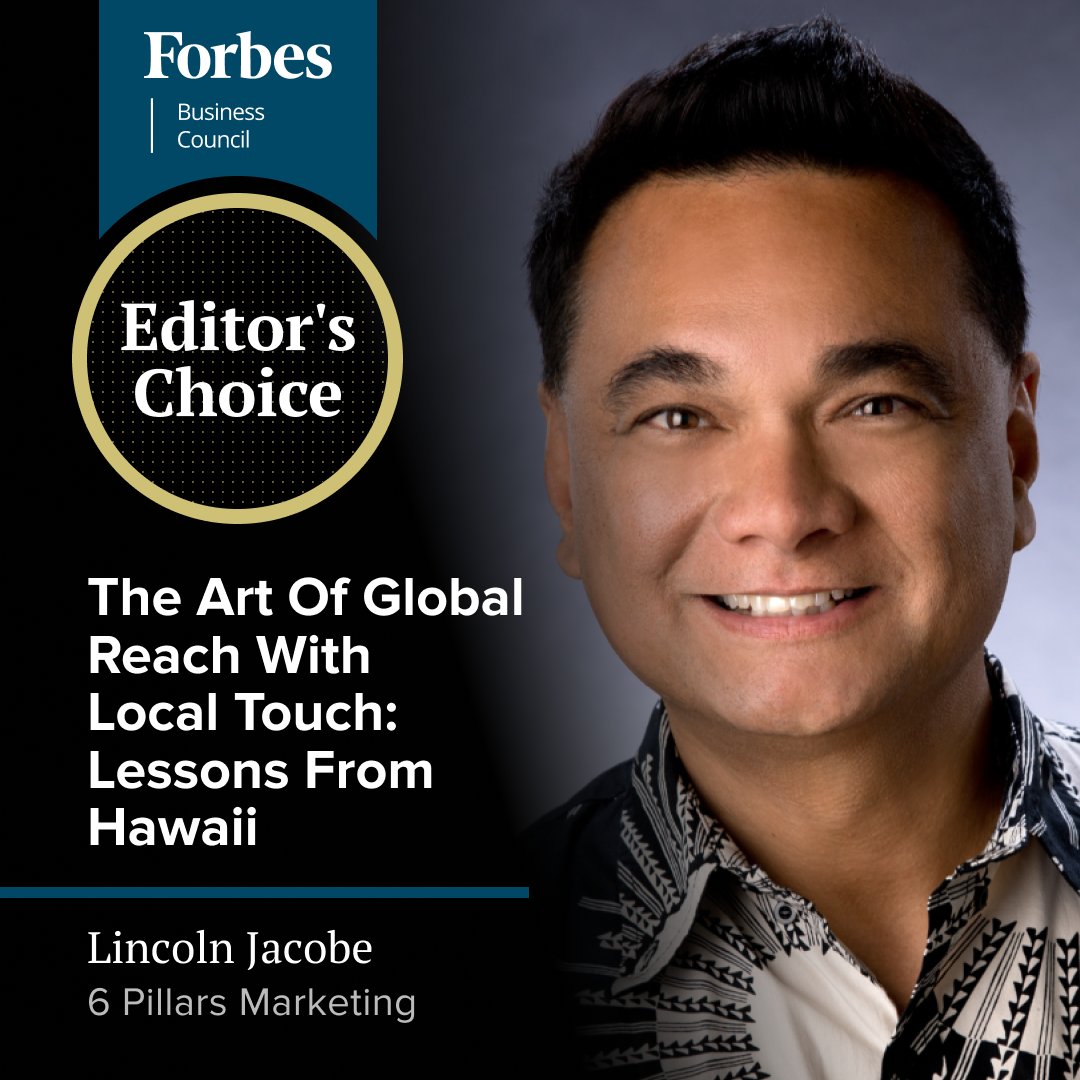 ForbesBizCncl's tweet image. 🌟 Editor&apos;s Choice 🌟

@lincolnjacobe explains that brands succeed when they localize marketing to build authentic relationships that drive lasting engagement.

hubs.li/Q03TVhyK0

#GlobalMarketing #Localization #BrandStrategy #CustomerEngagement #CulturalRelevance