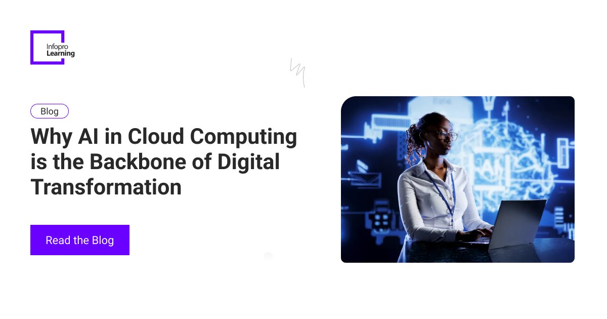 InfoproLearning's tweet image. Digital transformation goes beyond cloud migration. AI turns the cloud into an intelligent system capable of automation, real-time analytics, and continuous optimization. Explore the full insights in our latest blog: hubs.ly/Q03TY9_b0

#infoprolearning #unlockpotential #ai…