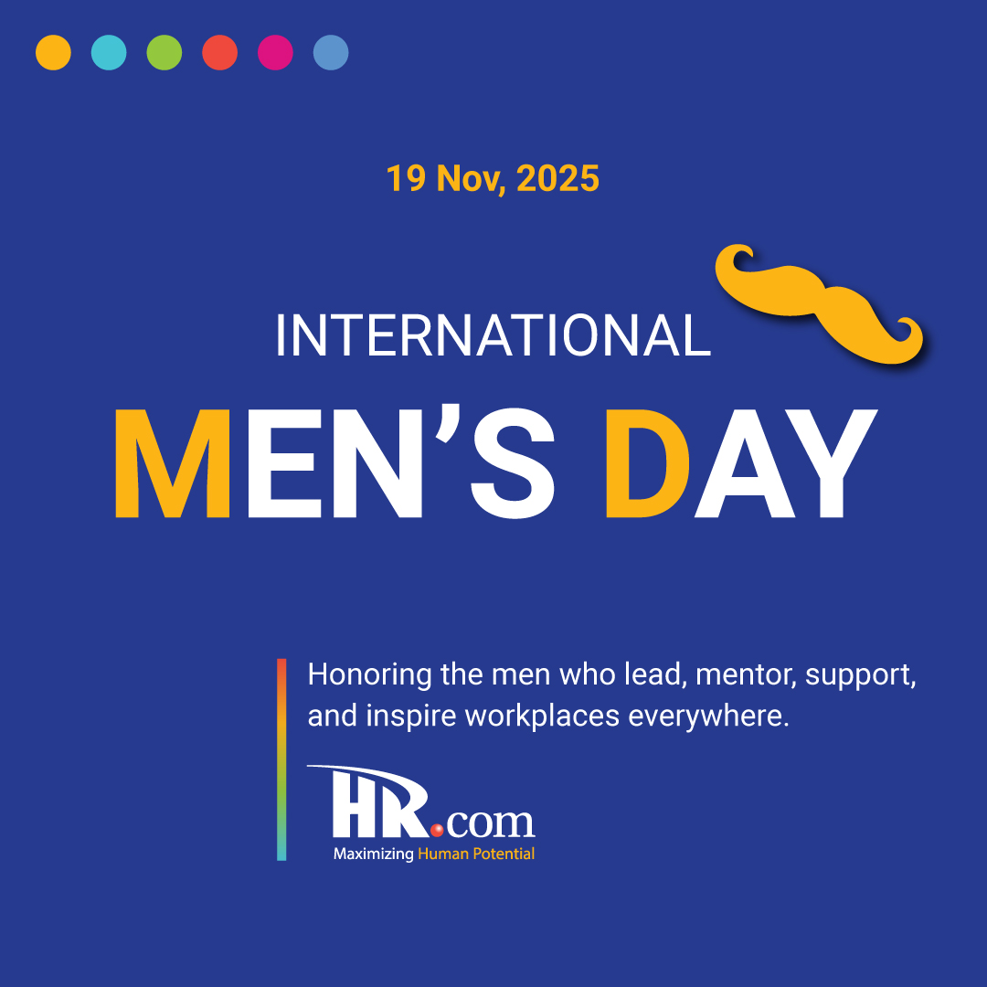 HRdotcom's tweet image. 💙 Here’s to celebrating men everywhere — not just for what they achieve, but for the positive impact they create every day. 
@HRdotcom
#InternationalMensDay #HRCommunity #InclusiveWorkplace #mensday #CelebratingDiversity #hrprofessionals #hrdotcom #HR #HumanResources