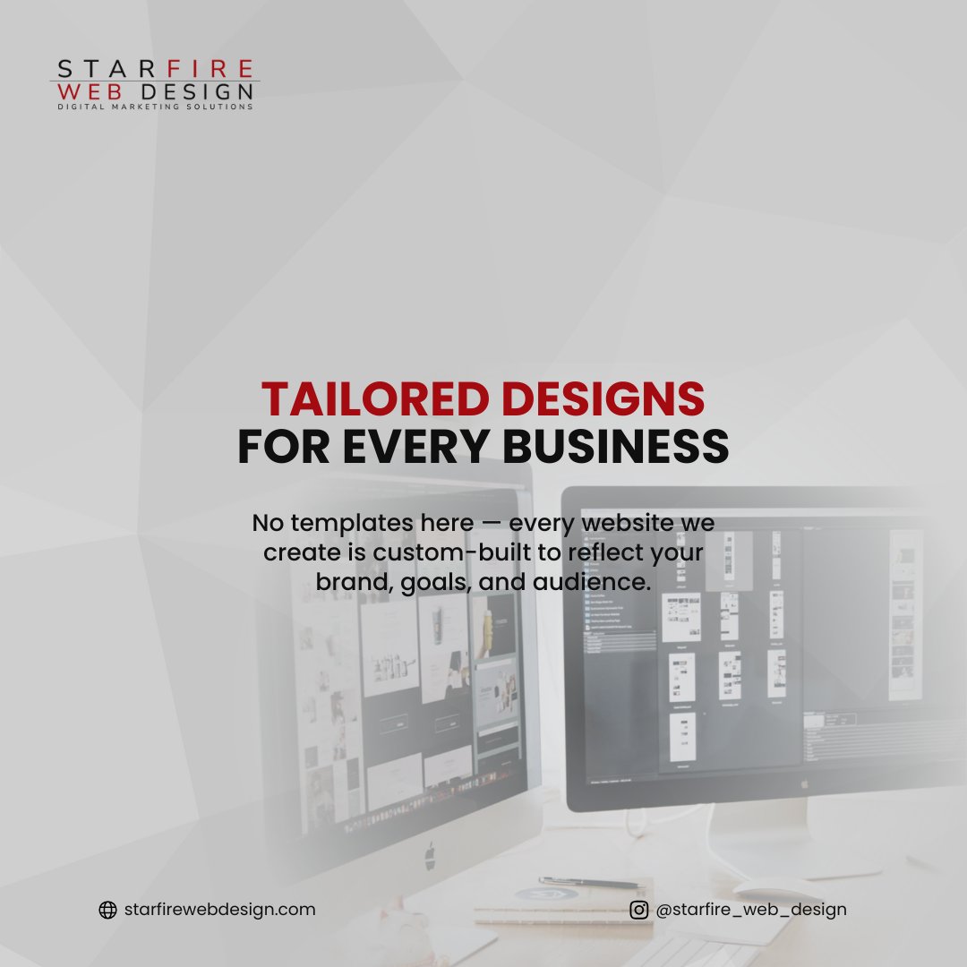 StarfireWeb's tweet image. 💡 What makes Starfire Web Design different?
We build growth platforms that help your business thrive.

👉 Ready to grow your online presence? Book an appointment today:
zurl.co/rQhnU

#WebDesign #StarfireWebDesign #BusinessGrowth #SEO #DigitalMarketing