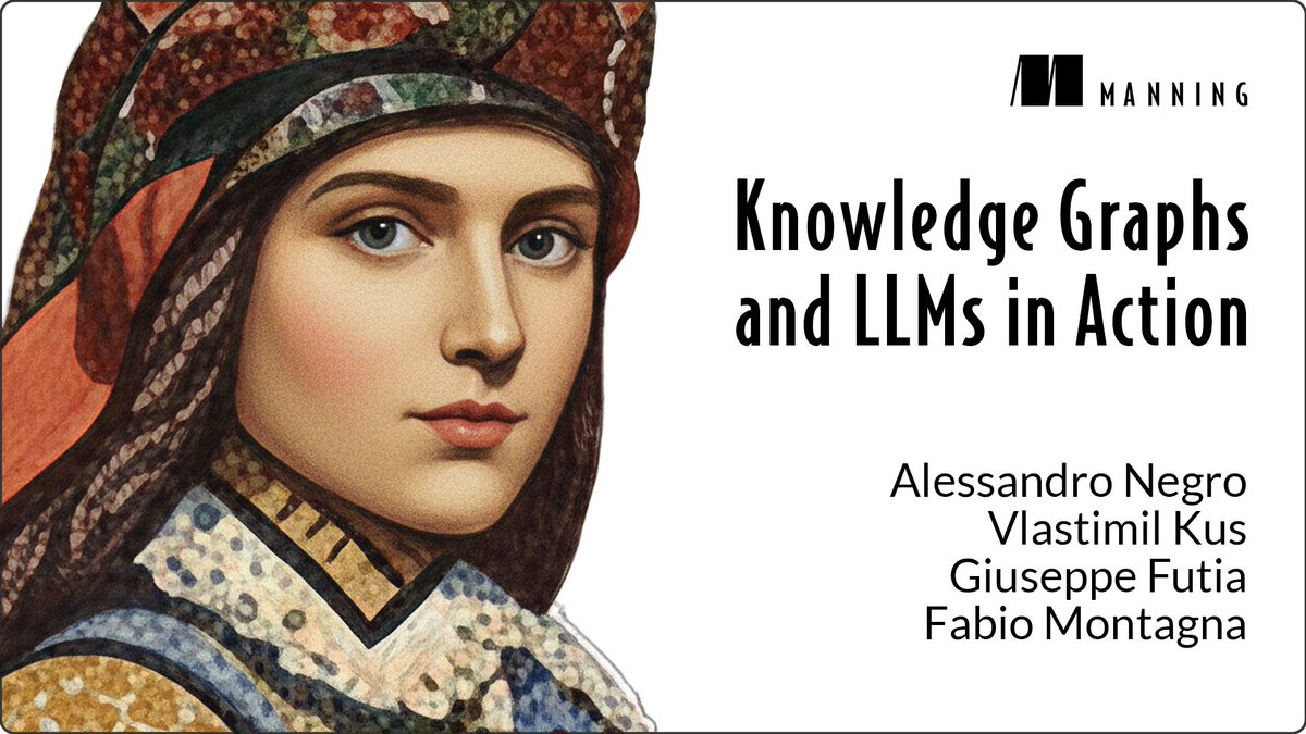 ManningBooks's tweet image. KG precision or LLM flexibility?
How &apos;bout both?

Knowledge Graphs and LLMs in Action by @AlessandroNegro, @giuseppe_futia, &amp;amp; co-authors shows how they work together — powering models that actually understand your domain.

Watch the First Chapter Summary: hubs.la/Q03TQCw_0