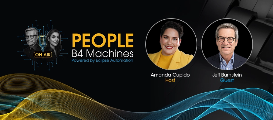 eclipseautomate's tweet image. What separates automation leaders from everyone else? #Leadership. 💪

In Ep2 of #PeopleB4Machines Jeff Burnstein (Pres @a3automate) talks communication, culture &amp;amp; clear expectations drive success.

📖 ow.ly/sE8E50XrlGT
🎙️ Catch Ep2 on your fav #Podcast app!