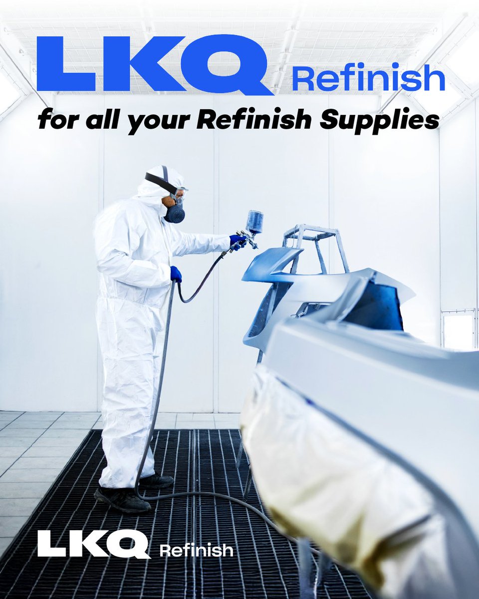 Choose LKQ Refinish for all your Refinish supplies
#LKQRefinish
