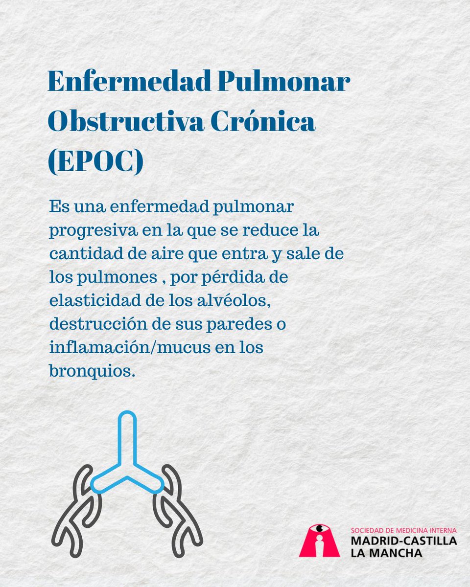 SOMIMACA's tweet image. Tos crónica, dificultad para respirar, fatiga o limitación al hacer esfuerzos pueden ser señales de alerta.
👇
La espirometría, una prueba sencilla y no invasiva, es clave para un diagnóstico temprano y puede cambiar vidas. 

#SaludRespiratoria #EPOC