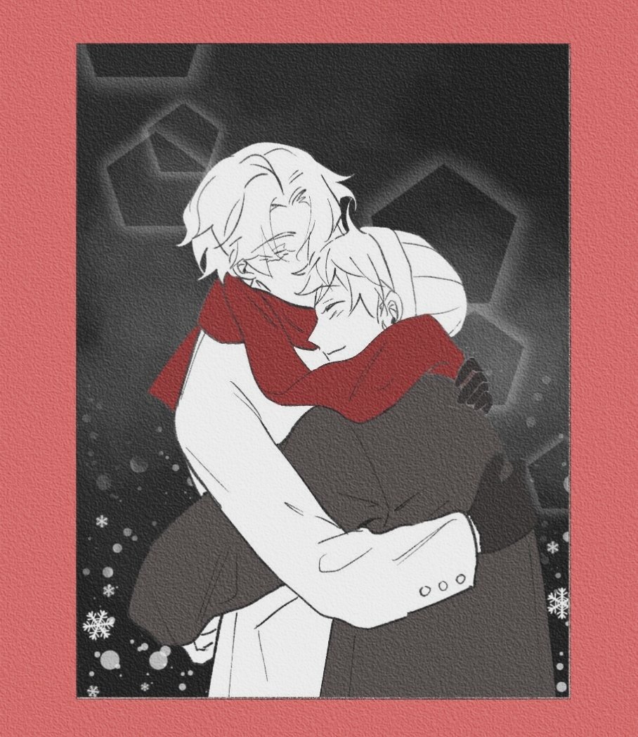 假装😘实则埋围巾🧣的🐏🐰