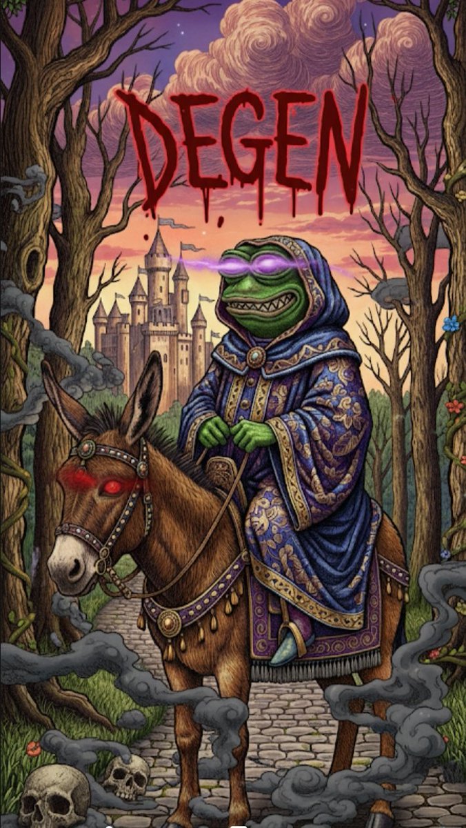 The Mystic DAO journey requires a certain kind of royalty. This is the path of the DEGEN king. Are you ready to ride into the darkness and claim your future? Join the fold
#MysticDAO #DEGEN