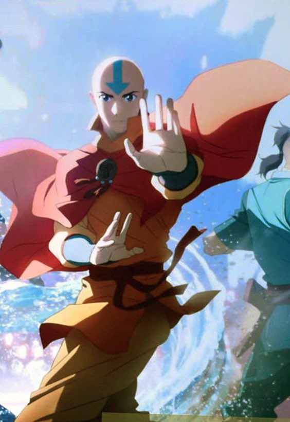 adult aang is looking so good! thank goodness they got rid of that beard