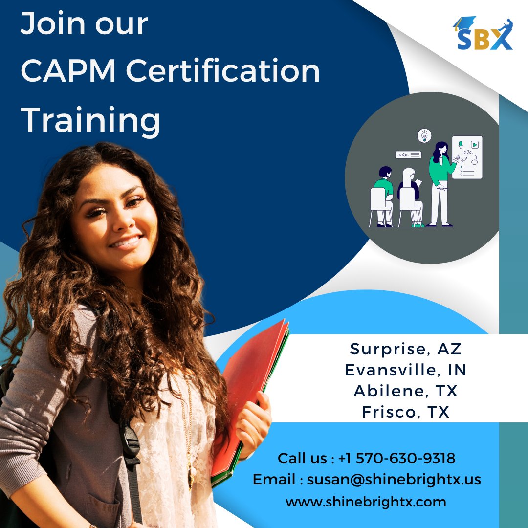 ShineBrightX's tweet image. Take the first step toward a lucrative career in project management with our CAPM Certification Training.
Learn more: bit.ly/44fShFI
#capmbasics #capmonlinetraining #projectplanning #projectmanagementbasics #surprise #arizona #evansville #indiana #abilene #texas #frisco