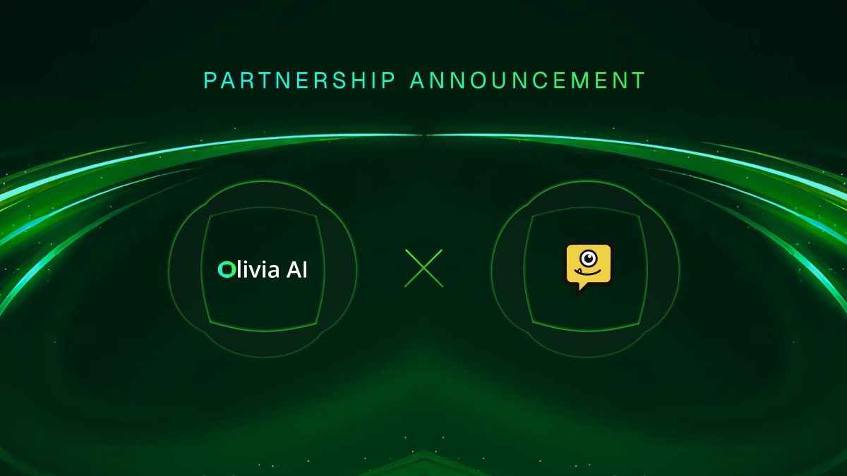 Olivia_Network's tweet image. AI is the intelligence layer. Audio is the communication layer.

Our partnership with @TeamLurky brings the best of both worlds together to empower the builders of the future.

Learn more about our collaboration and the $10,000 $OLIVIA prize pool in today’s townhall at 7:00 PM…
