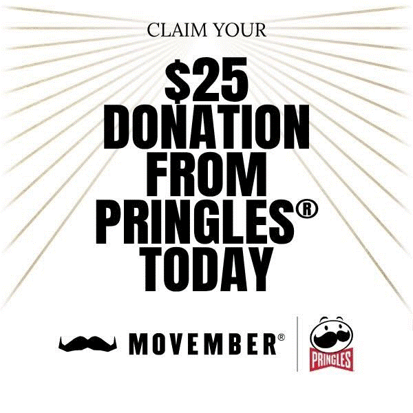 GeoffreyGYYC's tweet photo. From 10 am EST today, Pringles will add $25 to your My Mo Space for every donation of $50 or more until funds run out. If you were waiting to donate…today might be the day!

https://t.co/3WDdogC77o

A massive thank you goes out to those who have donated since my last update! https://t.co/0pqWo3oq1M