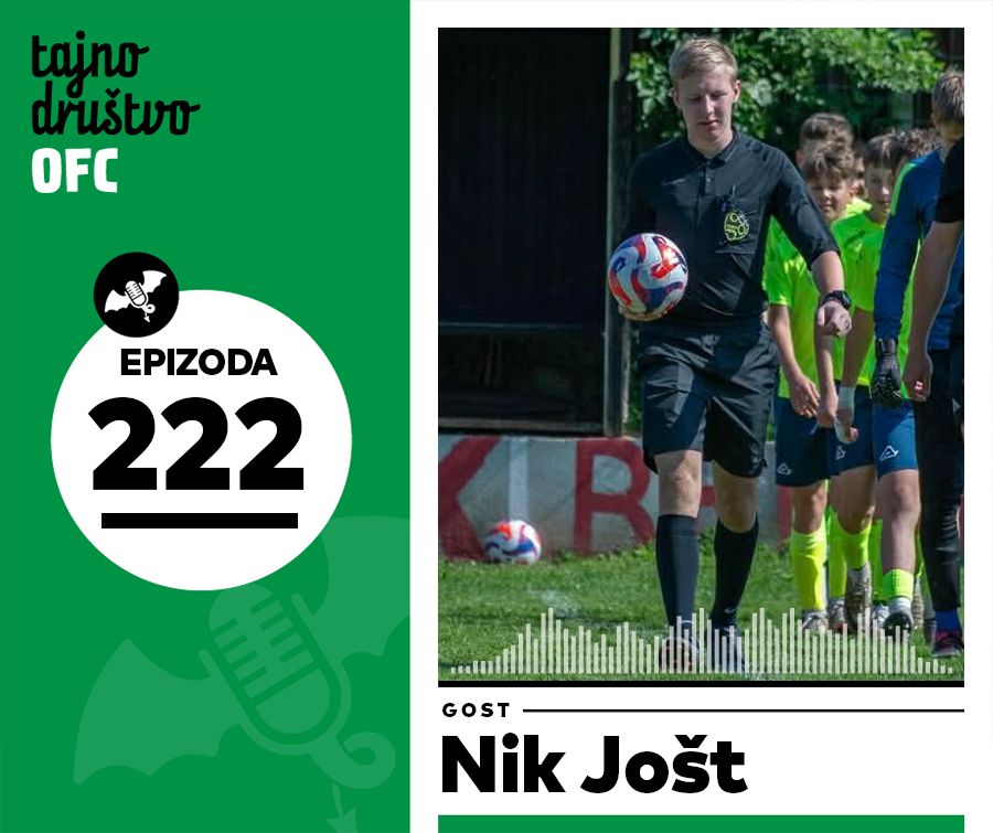222. epizoda TDOFC je tu!
Da se vam oddolžimo za tehnične težave, ki so vas prikrajšale za  epizodo, ko smo govorili o tekmi s Primorjem, smo tokrat v goste  povabili mladega sodnika Nika Jošta, ki nam je povedal marsikaj  zanimivega o sodniškem poklicu.

enotnost.si/tdofc/e222-nik…