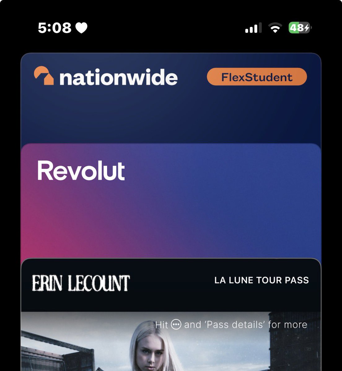 paying with erin lecount from now on