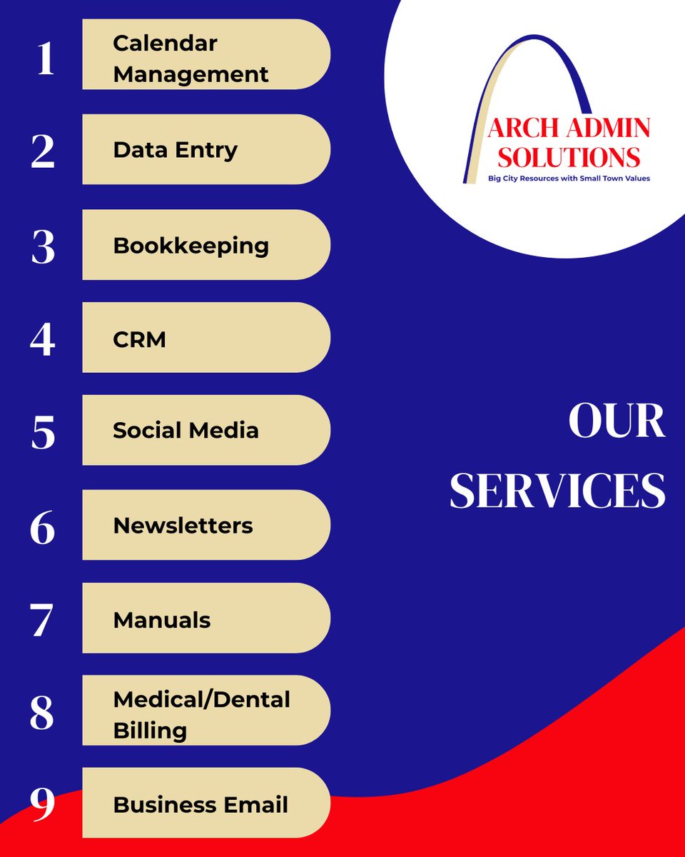 BeaconVirtual's tweet image. Let’s transform the way you work. When the admin is sorted, your business runs smoother, and your opportunity to serve more, create more, and grow more opens up. With Arch Admin Solutions by your side, you’ve got the support to streamline today and the space to build tomorrow.