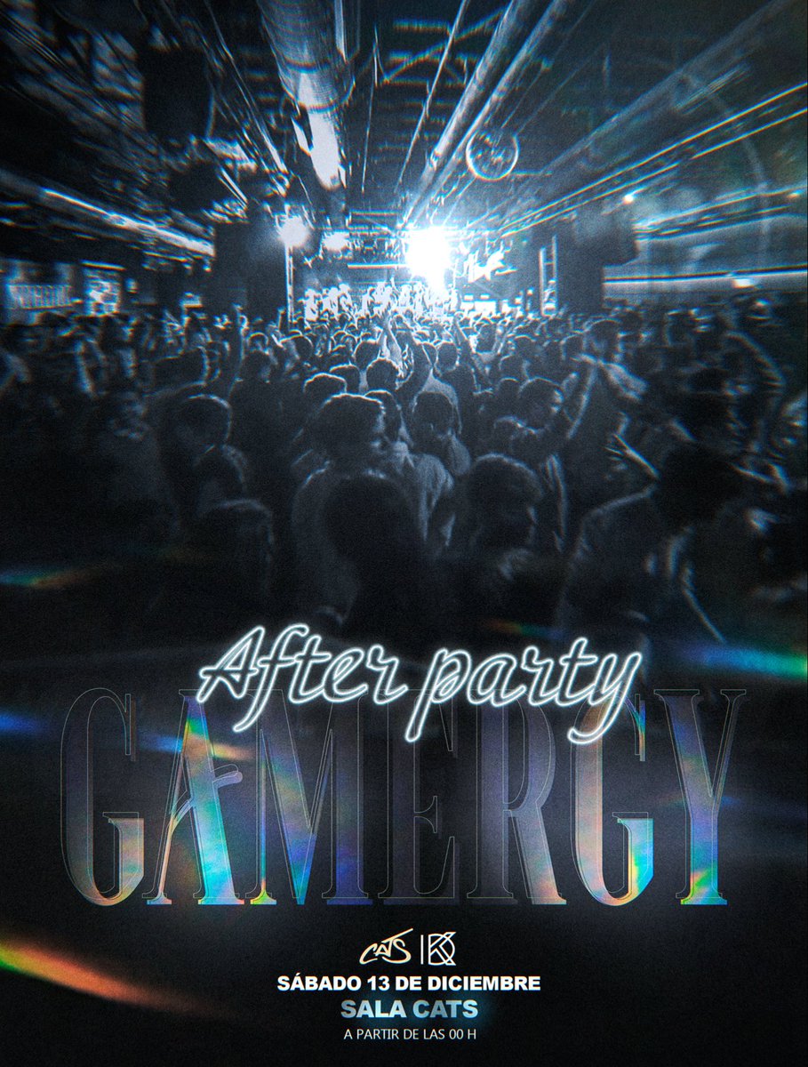 DaniKongi's tweet image. 🗣️AFTERPARTY SÁBADO GAMERGY🗣️

SALA CATS, COPAS A 10e, PRIMERAS 300 ENTRADAS A 18e CON CONSUMICIÓN 😈

VAMOS A LIARLA DE NUEVO 😎

entradium.com/events/afterpa…