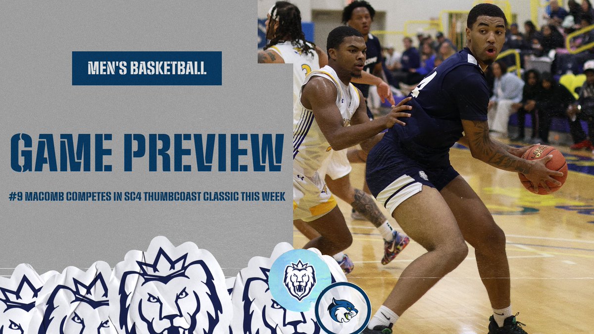 PREVIEW: No. 9 <a href="/MacombMBB/">Macomb Men's Basketball</a> opens SC4 Thumbcoast Classic play on Thursday against No. 22 Bryant &amp; Stratton Wisconsin

macombmonarchs.com/news/2025/11/1…