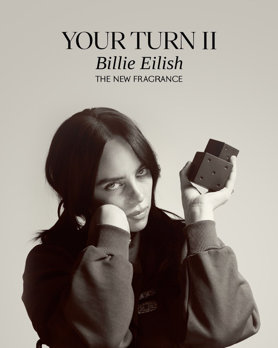 billieeilishtrs's tweet image. &apos;YOUR TURN II&apos;, the new fragrance by Billie, will be available WORLDWIDE tomorrow at 9am PT on billieeilishfragrances.com! ⭐️