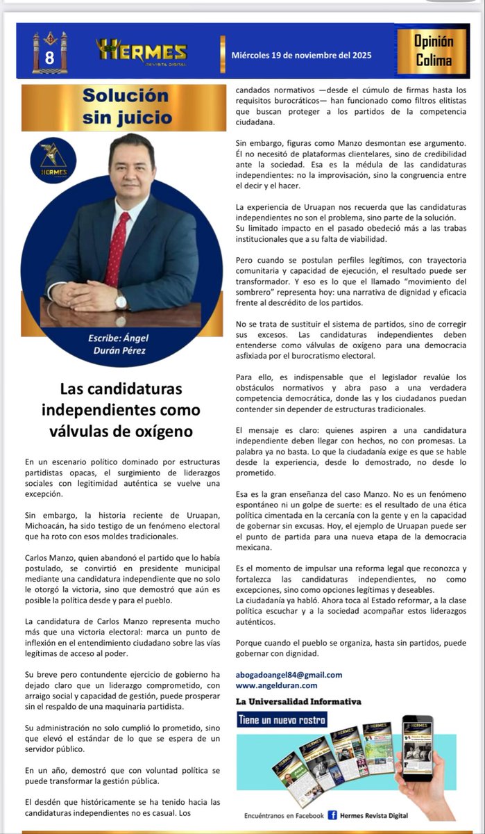 Ángel Durán Pérez (@angelduranperz) on Twitter photo 