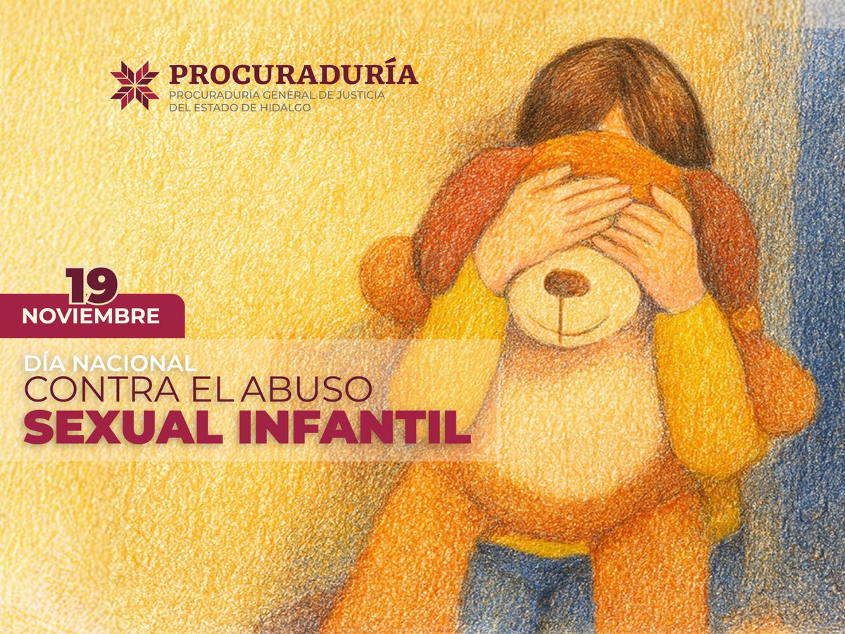 PGJE_Hidalgo's tweet image. El abuso sexual infantil no se oculta, se denuncia.
🧡 Protejamos las infancias. Escúchales, créeles y actuemos. #DíaNacional #InfanciaSegura