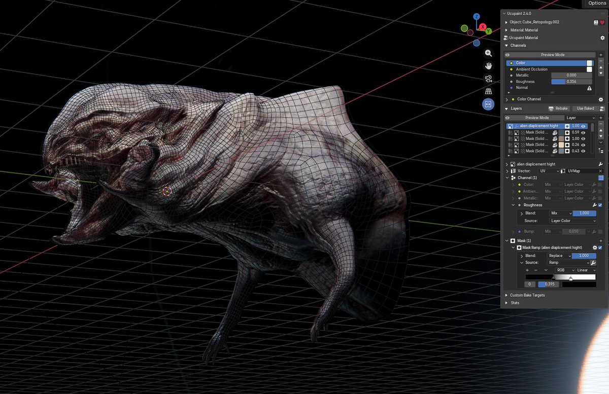 #blender #b3d #ucpaint