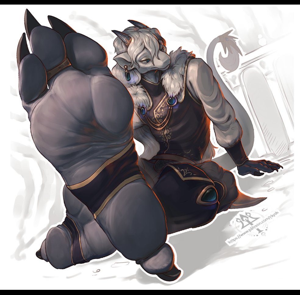 One of Patreon commissions...

Wanna get something like that for thyself?
Consider Patreon or Boosty then (links in profile), thy support is much appreciated and rewarded^^

#feet #paws #soles #heels #toes #claws #pads #gigren #commission #anthro #male #furry #lizard #dragon