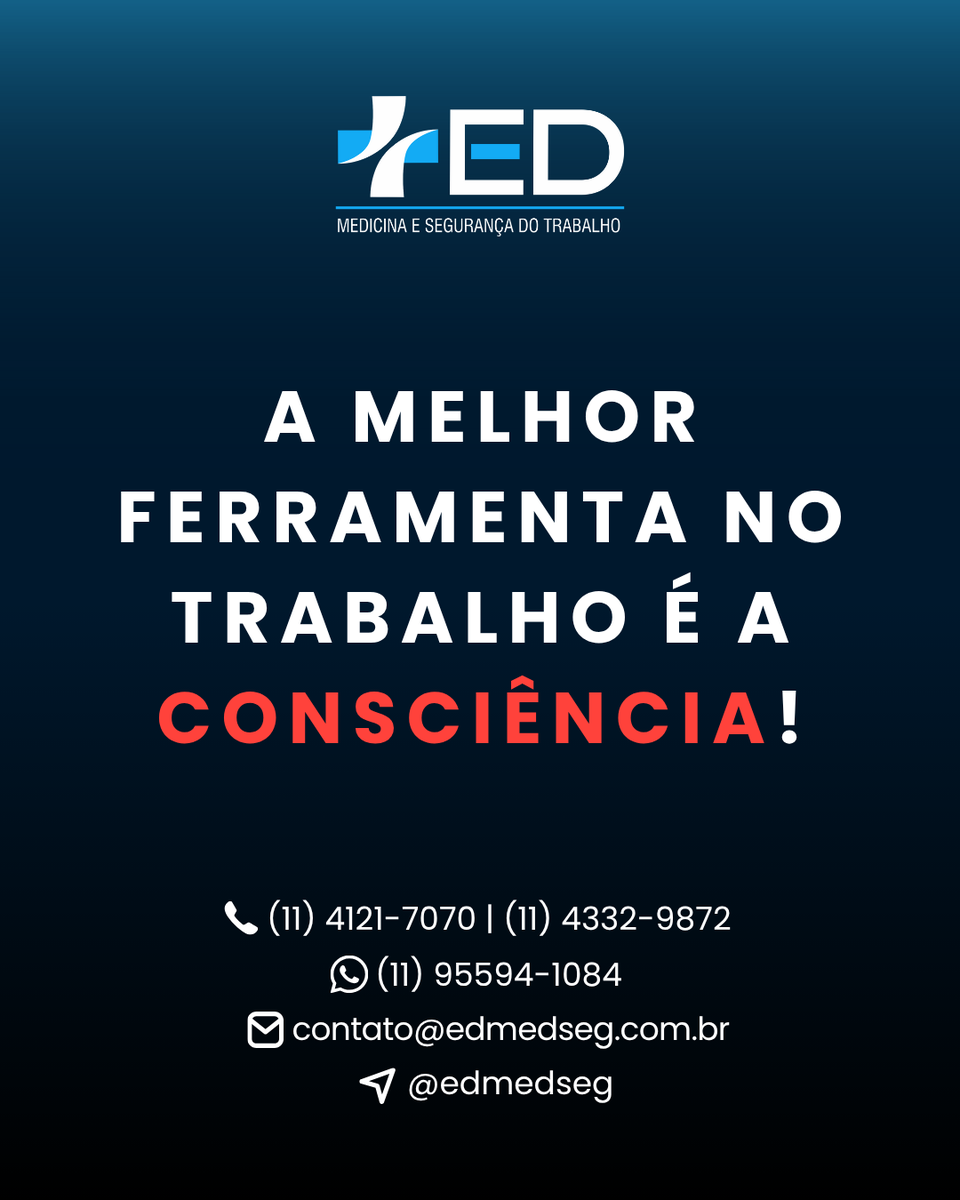 EdSeguranca's tweet image. Compartilhe com sua equipe e fortaleça a cultura de segurança.
Precisa melhorar a gestão de SST da sua empresa? Fale com a ED!

#SegurançaDoTrabalho #SST #CulturaDeSegurança #ZeroAcidentes #Prevenção #SegurançaIndustrial #NRs #PGR #EPIs #RH #GestãoDeRiscos