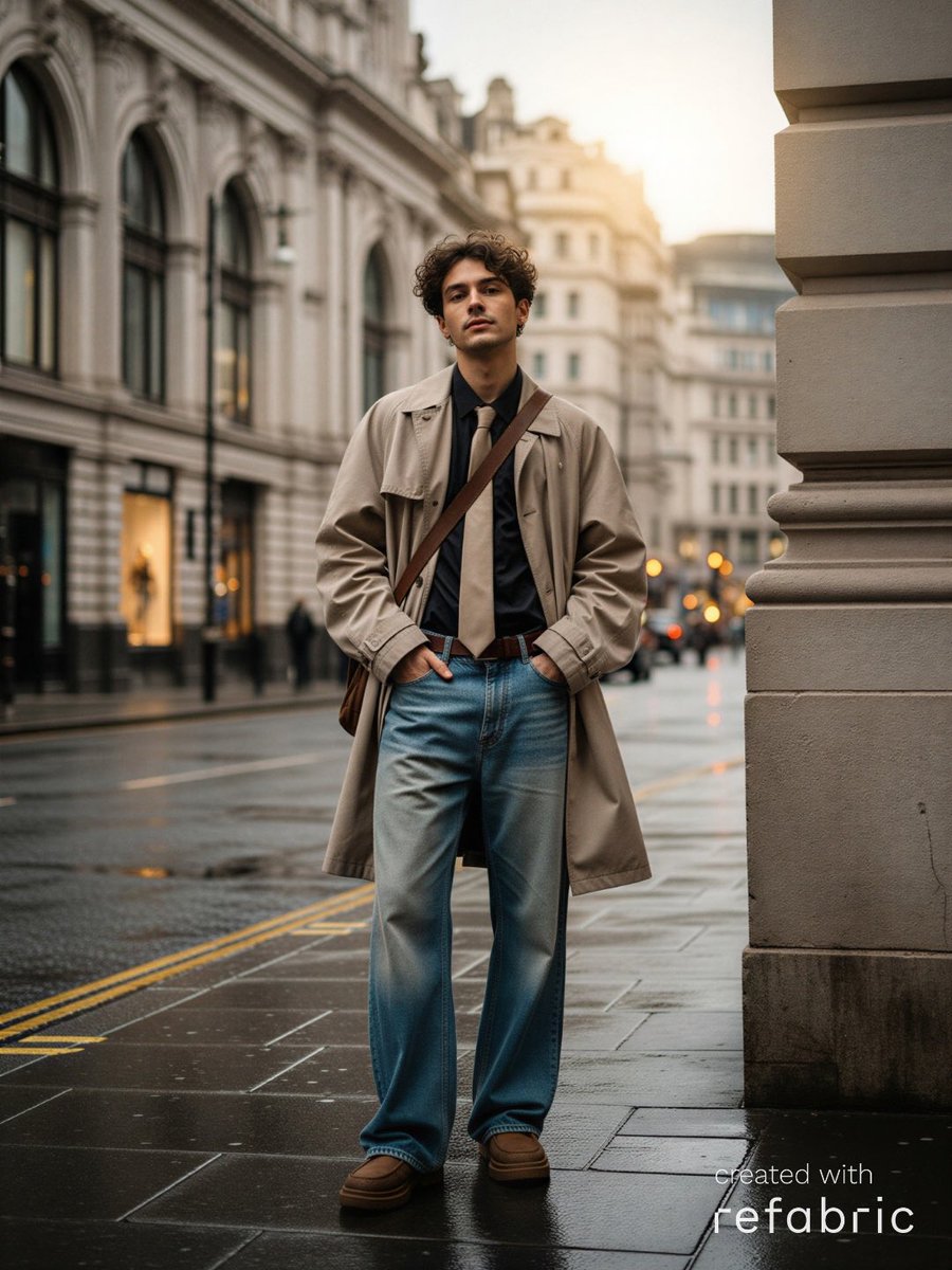 RefabricAI's tweet image. Neckties are back in the spotlight. From paisley patterns to punchy stripes, this season’s street style proves the necktie’s comeback is anything but corporate 👔

#refabric #refabricai #fashionai #aidesign