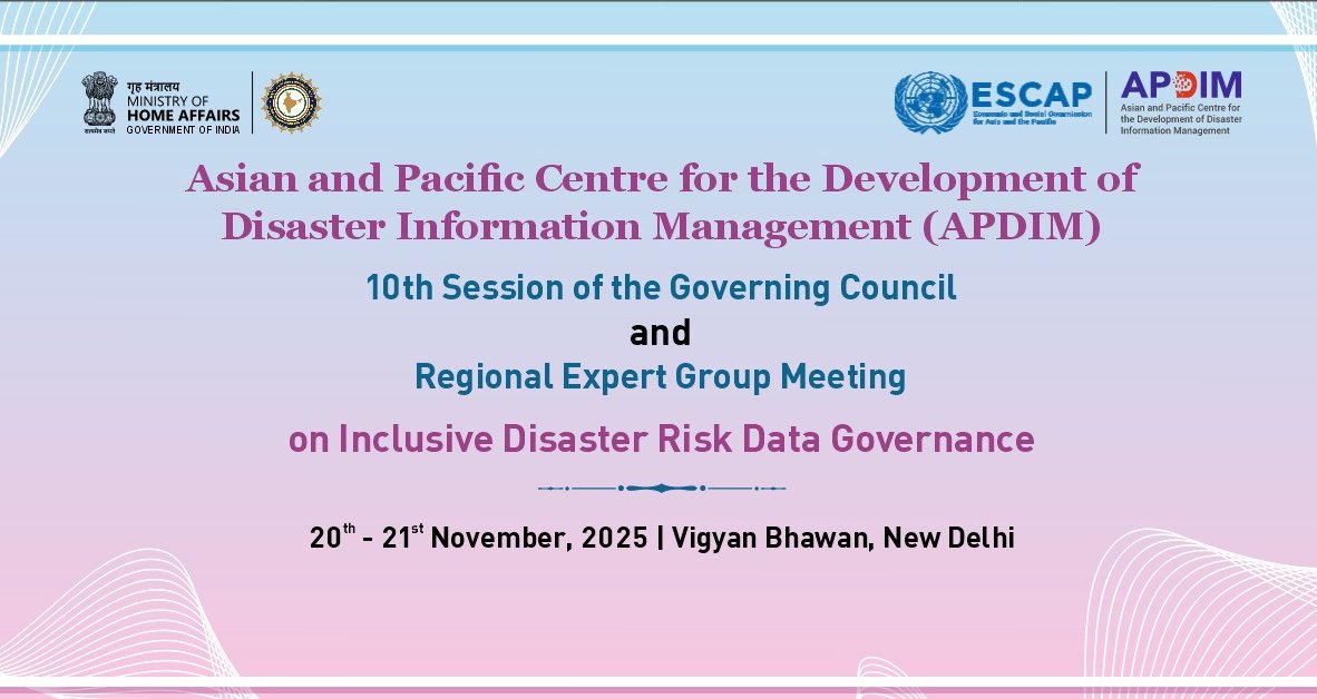 ndmaindia's tweet photo. India is hosting the 10th Session of the Governing Council of APDIM where the Chair is being passed on to India for a period of 1 year.
#NDMA #APDIM https://t.co/PPWCWoBaRu