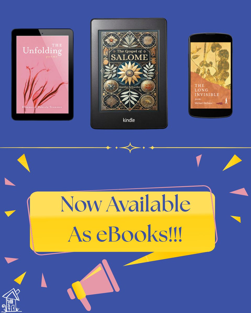 WildhousePubs's tweet image. E-readers rejoice! Wildhouse launched three of our most popular titles as e-books this week! Check out the graphics below for which books are available on digital platforms now, and download these stellar reads for the holiday week ahead. #ebook #ereader #kindle #nook #publishing…