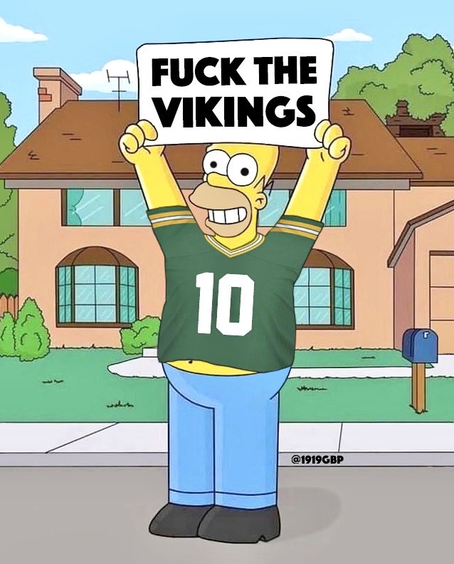 It's that week Cheeseheads 

let's GO 
#GoPackGo