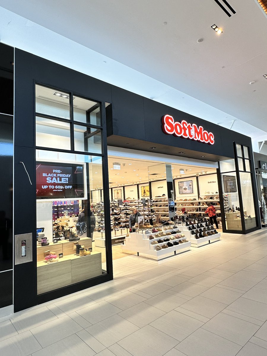devonshiremall's tweet image. New @SoftMocShoes location is now open!  Located beside Sport Chek.  Great new selection of UGG, Lacoste, Clarks, Converse, Birkenstock, Crocs, Hoka, Salomon and so much more! #devonshirestyle #dmallwhatsnew #shoeenvywednesday
