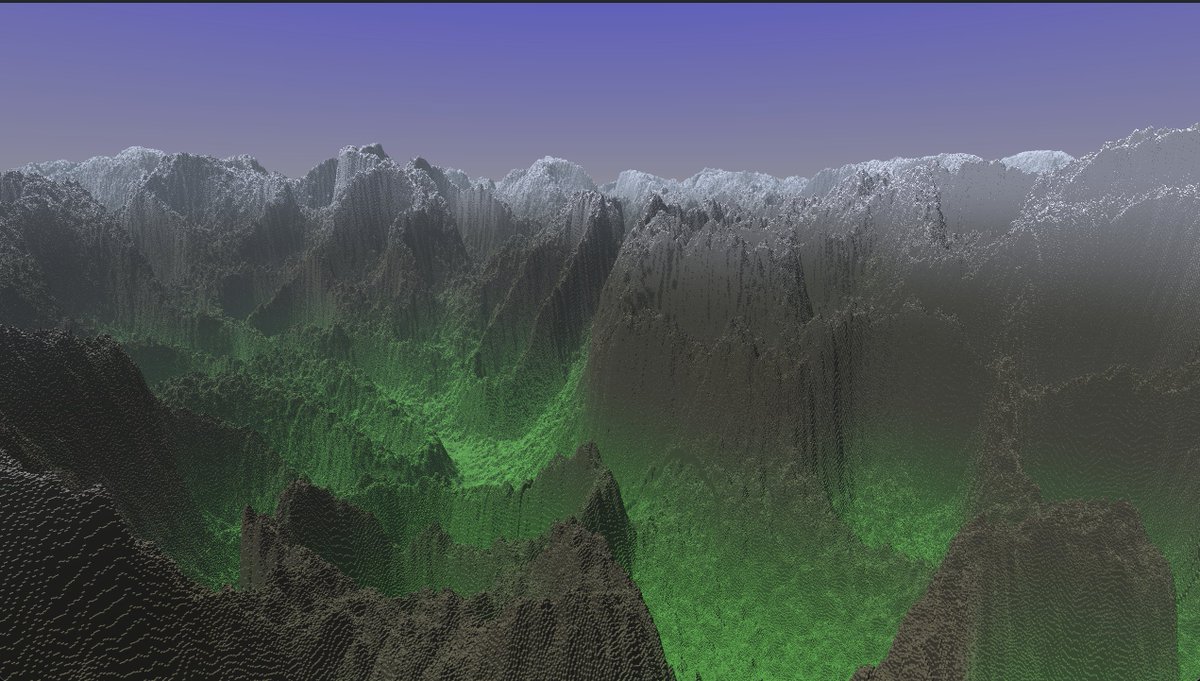 I was grilling GPT5 Pro about multilevel DDA optimizations and it provided horrible garbage stack traversal (tripling the inner loop ALU, awful SIMD coherence, etc). I rejected them all and it had a bomb: Use RG16 and store parent/current height packed. It said: RG16 fetch is