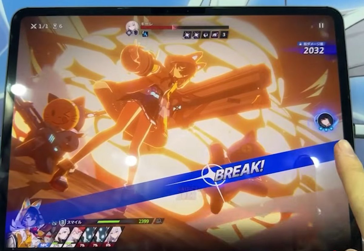 mrpokke's tweet photo. I have a lot of hopes for Star Saviour.

They are made by the same studio that made Counterside, which was my first game I ever streamed since 2023, and frankly still one of the most fun I've ever had in a gacha game.

Also had the pleasure to talk to the CEO as well, I will be looking forward with massive expectations as I played it during TGS; its literally Uma Musume + HSR combined into one.

My only concern is whether EN will be released same as the other servers, which I mentioned will be a massive pain point for global players.