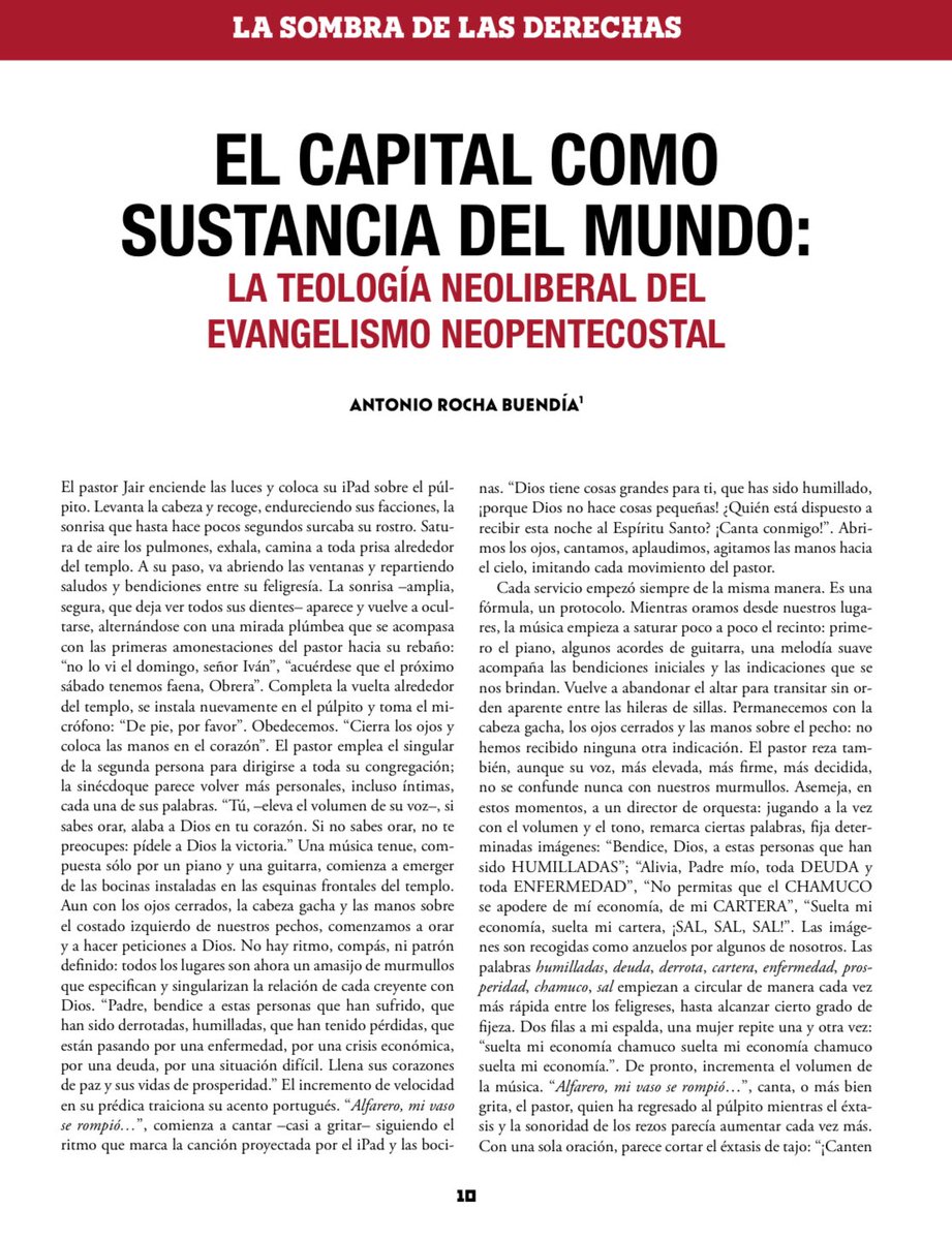 Antonio Orcha sobre el evangelismo revistamemoria.mx/?p=4535