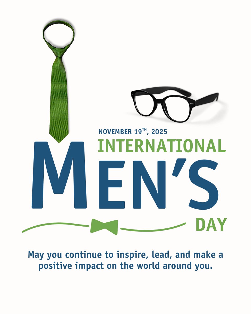 CDCDurham's tweet image. Happy International Men’s Day!

Today, we celebrate the men who lead with kindness, uplift others, and continue to grow in strength and compassion. Thank you for all the ways you make a positive impact in our families and communities.

#InternationalMensDay #CDCD