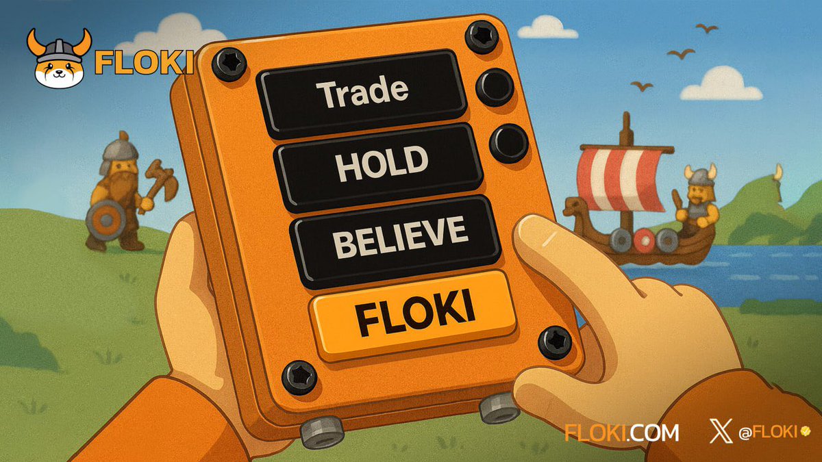 Olay çok net.

Satın al, bekle ve sürece inan.

Vikingler daima Floki Dao’ya güveniyor. 💪

#FLOKI $FLOKI <a href="/FLOKI/">FLOKI</a> 
coin gözüktüğü için yasa gereği ücretsiz reklam