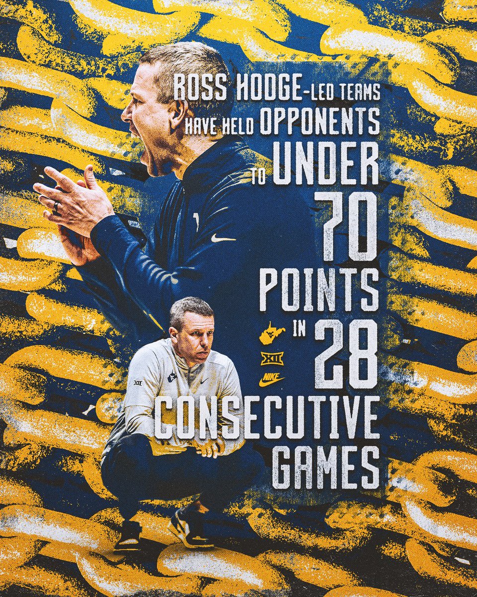 WVUhoops's tweet image. Locked in defensively 🔐

@coachrosshodge