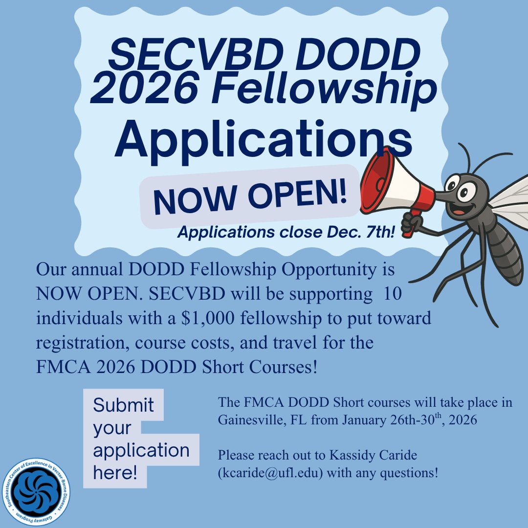 Southeastern Center of Excellence in VBD tweet media