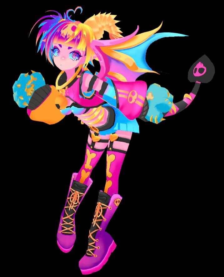 ✧ Eddie Bones 💖☠️✨️ Cyberpunk Dragon Vtuber✧ tweet media