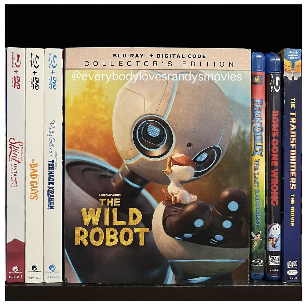 RandysMovies's tweet image. Movie: #TheWildRobot (2024)

Starring: #LupitaNyongo #PedroPascal #KitConnor #CatherineOHara #BillNighy #StephanieHsu #MarkHamill #MattBerry #VingRhames

Directed By: #ChrisSanders

#BluRay 
#MovieNerd 
#MovieCollector
#BluRayCollection 
#MovieCollection 
#MovieBuff
#PeterBrown…
