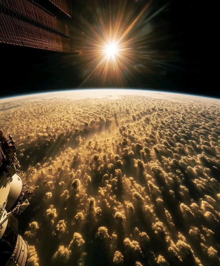 amazing_physics's tweet image. This shot of Earth from Space was taken just 11 minutes ago. 🌍 🛰