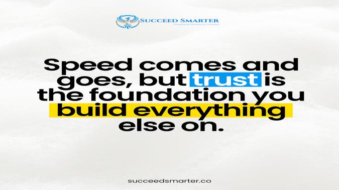 SucceedSmarter's tweet image. Trust outlasts any shortcut. Choose stewardship over speed, and your business earns loyalty, forgiveness, and confidence. That’s the real foundation for sustainable success.
Discover more at succeedsmarter.co
#quoteoftheday #trustfoundation #smartgrowth #customertrust