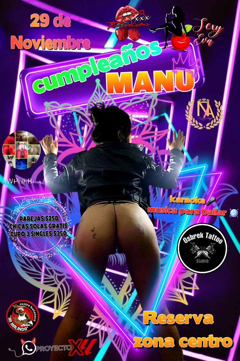 Ya andamos puestos para su cumple de <a href="/manycesa/">Manu</a> 🔥🥴 le queremos dar su abrazo como se debe 🔥🔥🥴