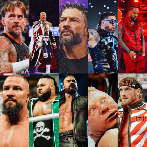 WrestleFeatures's tweet image. The men&apos;s WarGames lineup for 2025.